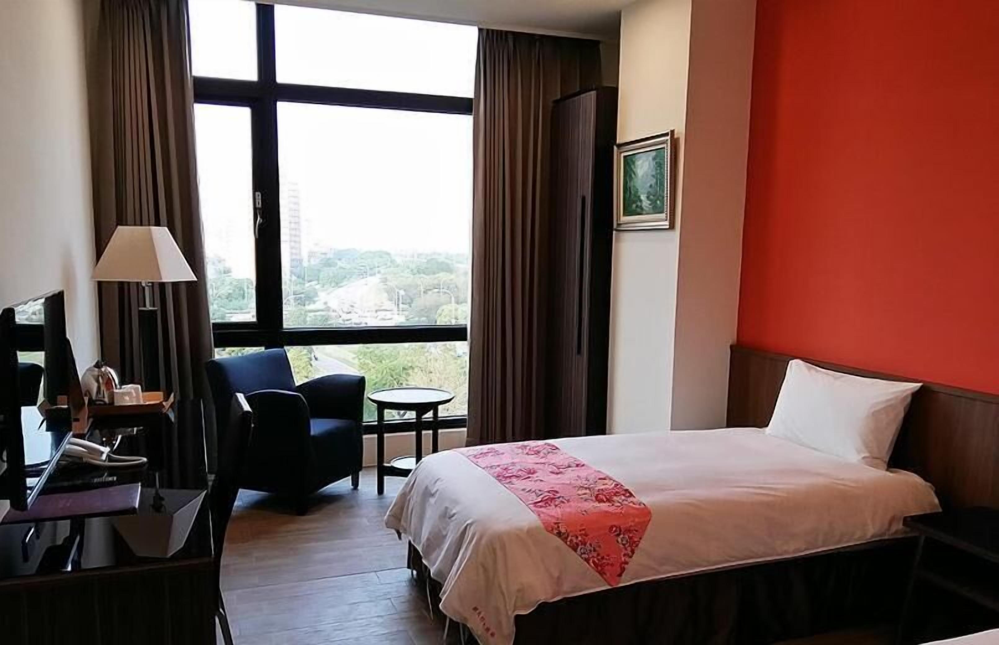 desk, blackout curtains, soundproofing, iron/ironing board