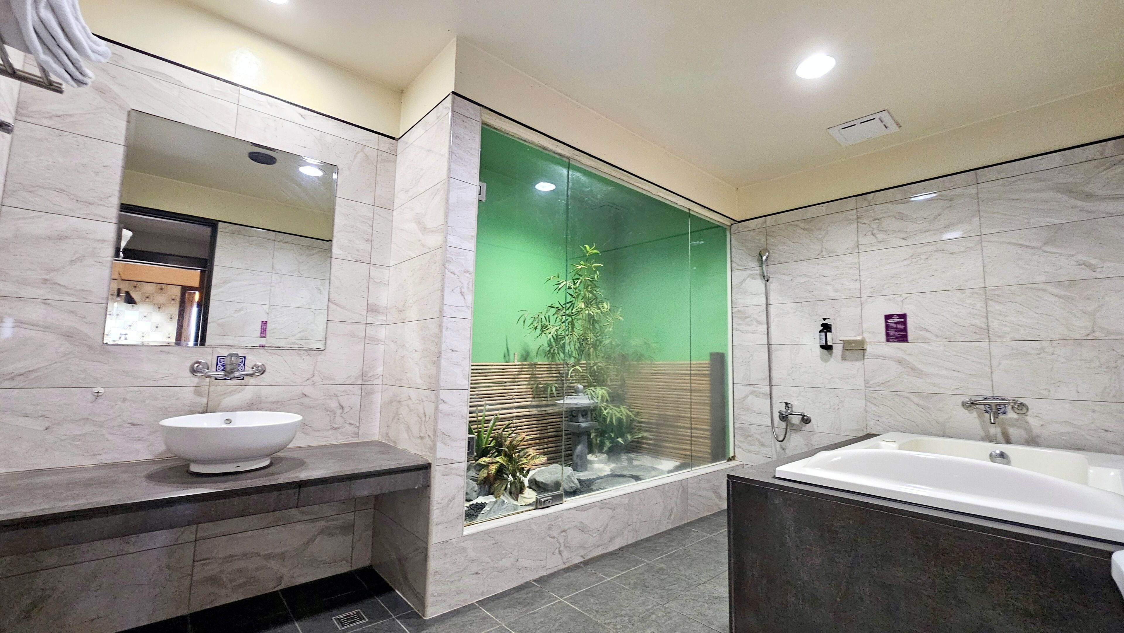 Superior  | Bathroom | Separate tub and shower, jetted tub, rainfall showerhead