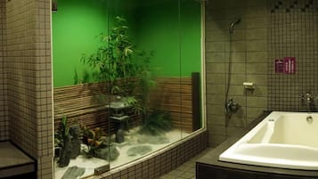 Bañera y ducha independientes, bañera de hidromasaje
