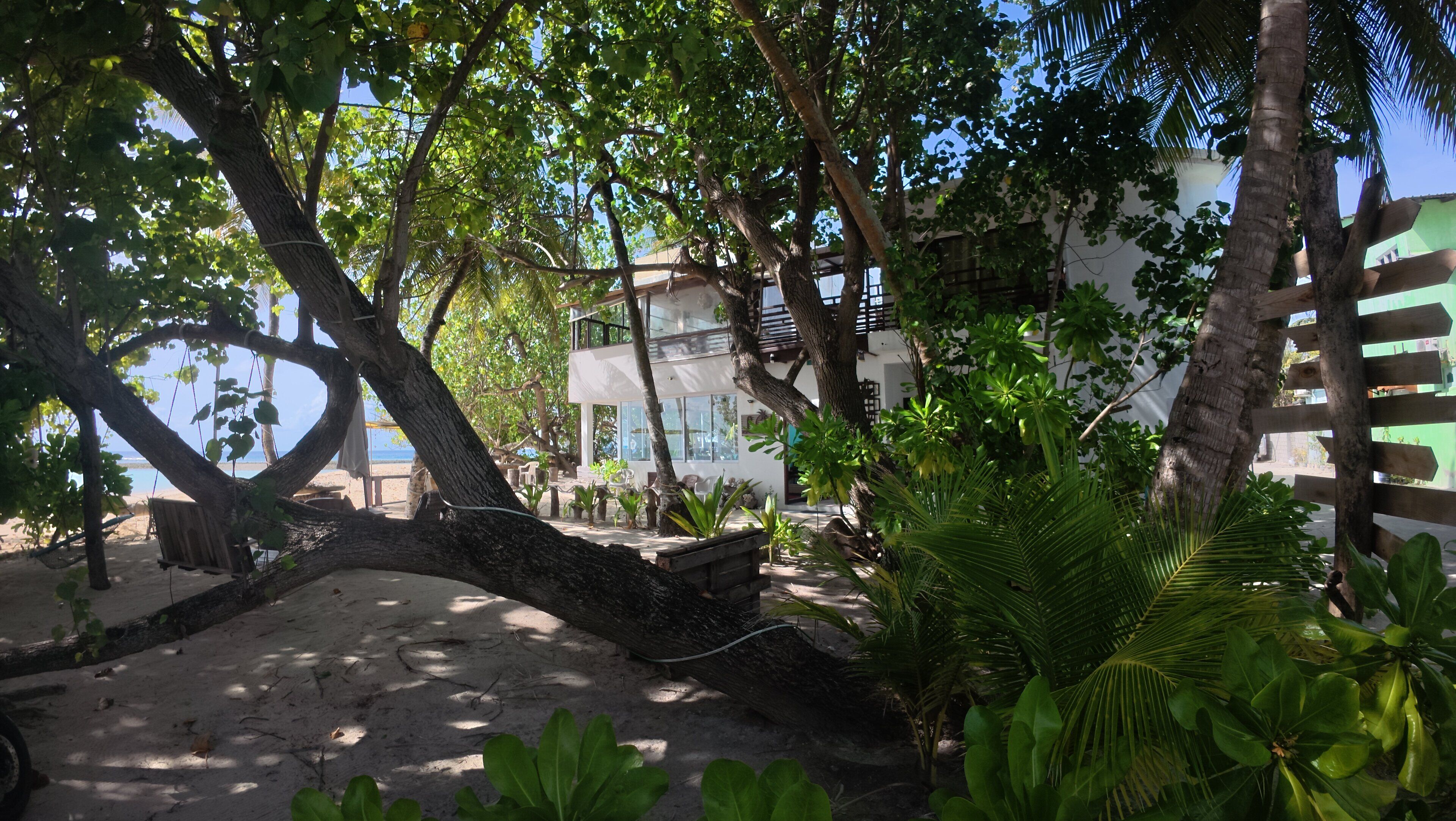 Framhlið gististaðar