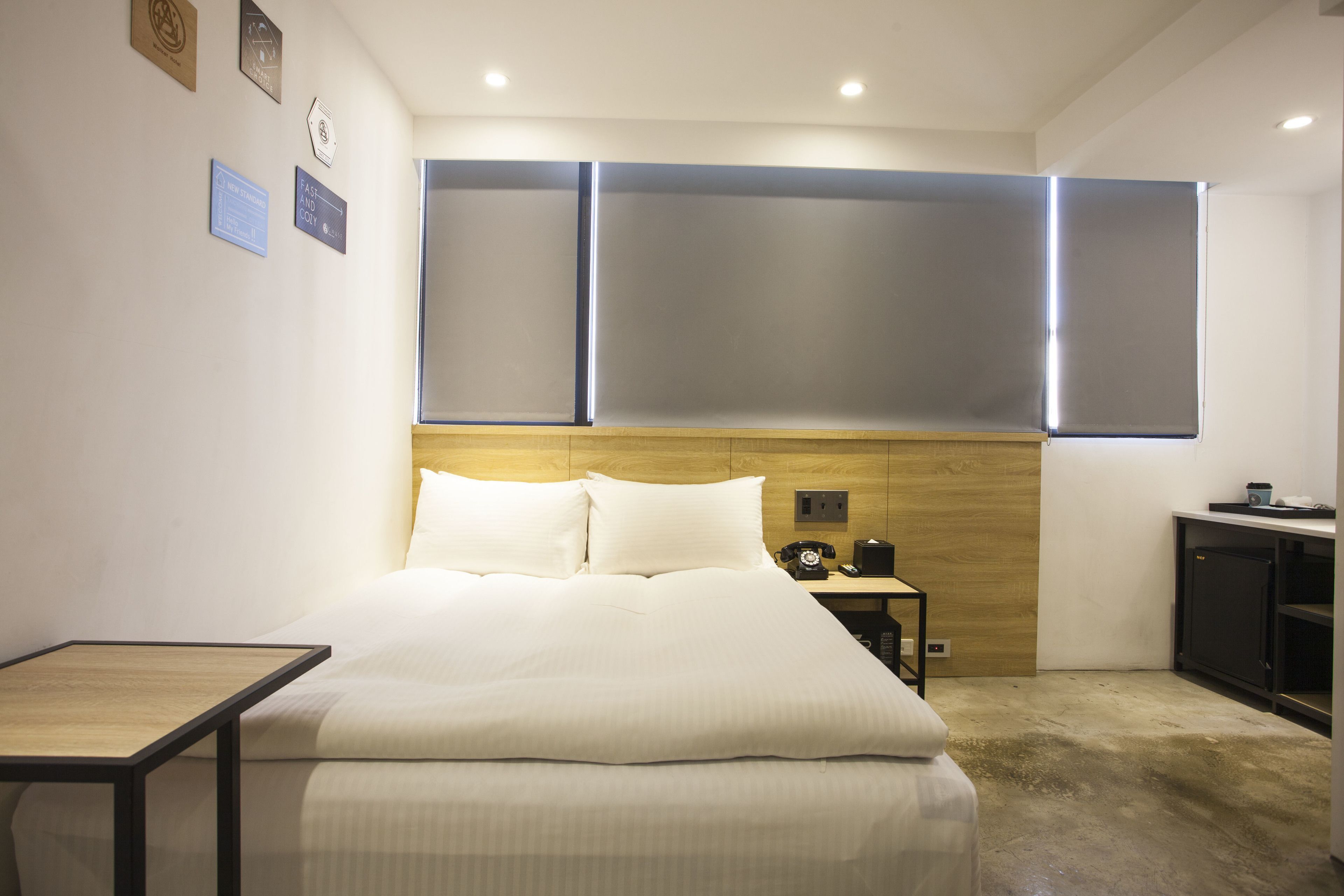 Premium bedding, soundproofing, free WiFi, bed sheets