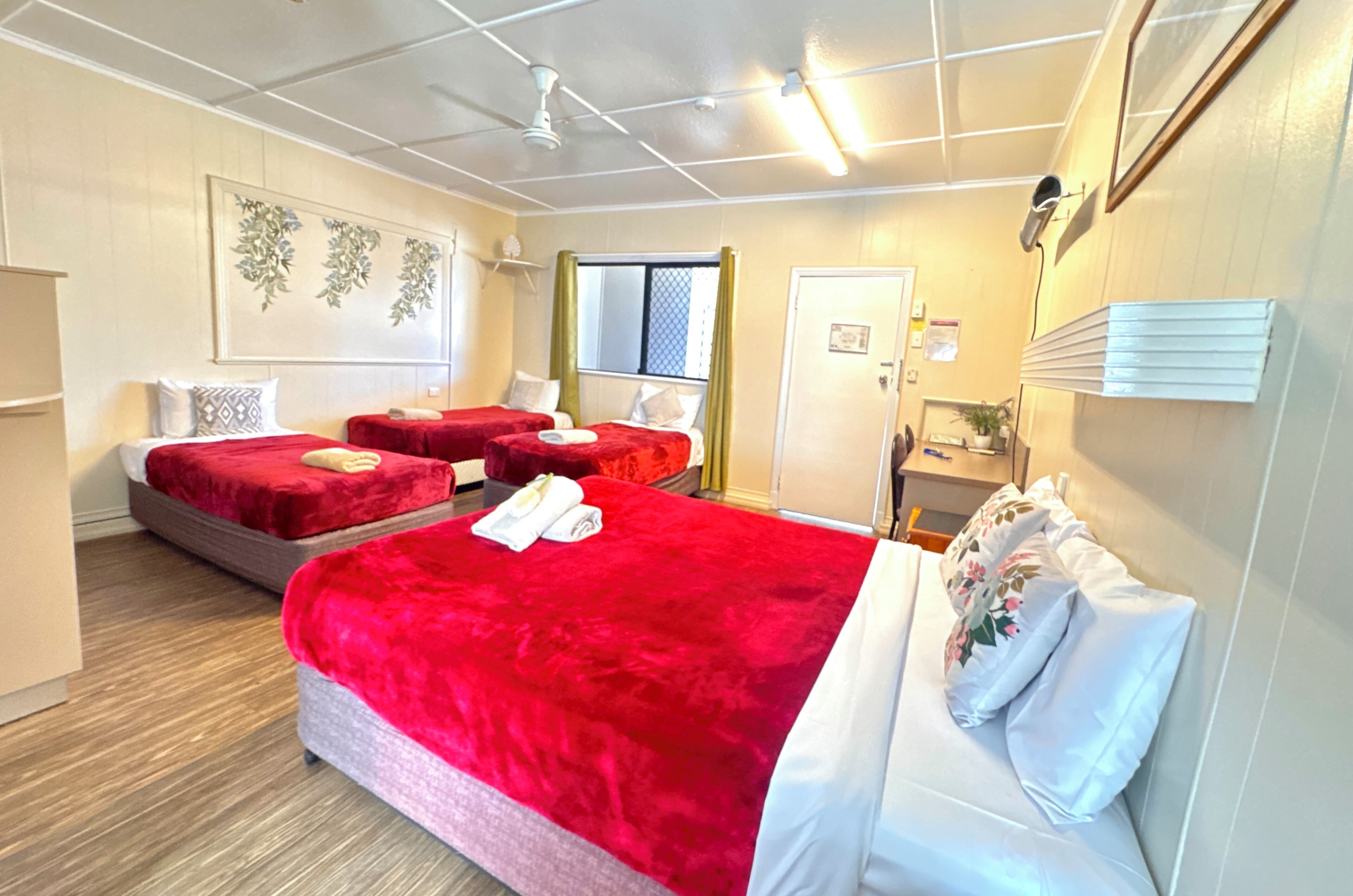 Large Family Room | In-room safe, desk, laptop workspace, iron/ironing board