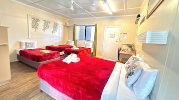 Large Family Room | In-room safe, desk, laptop workspace, iron/ironing board