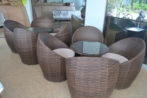 Sitzecke in der Lobby