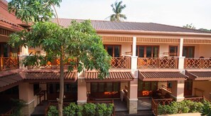 Guests can enjoy balconies with outdoor space and stunning views from multiple floors.