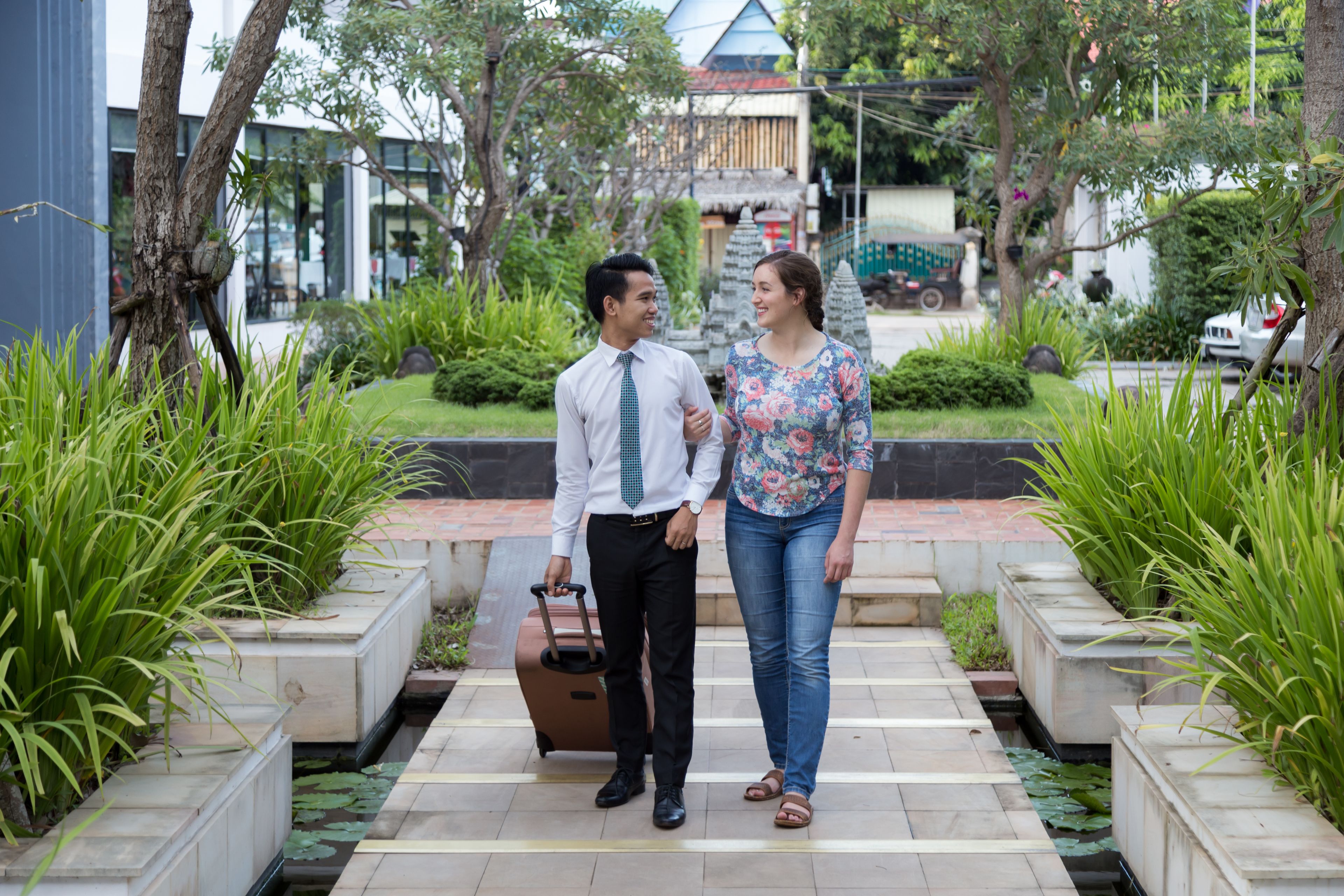 check-in/check-out kiosk