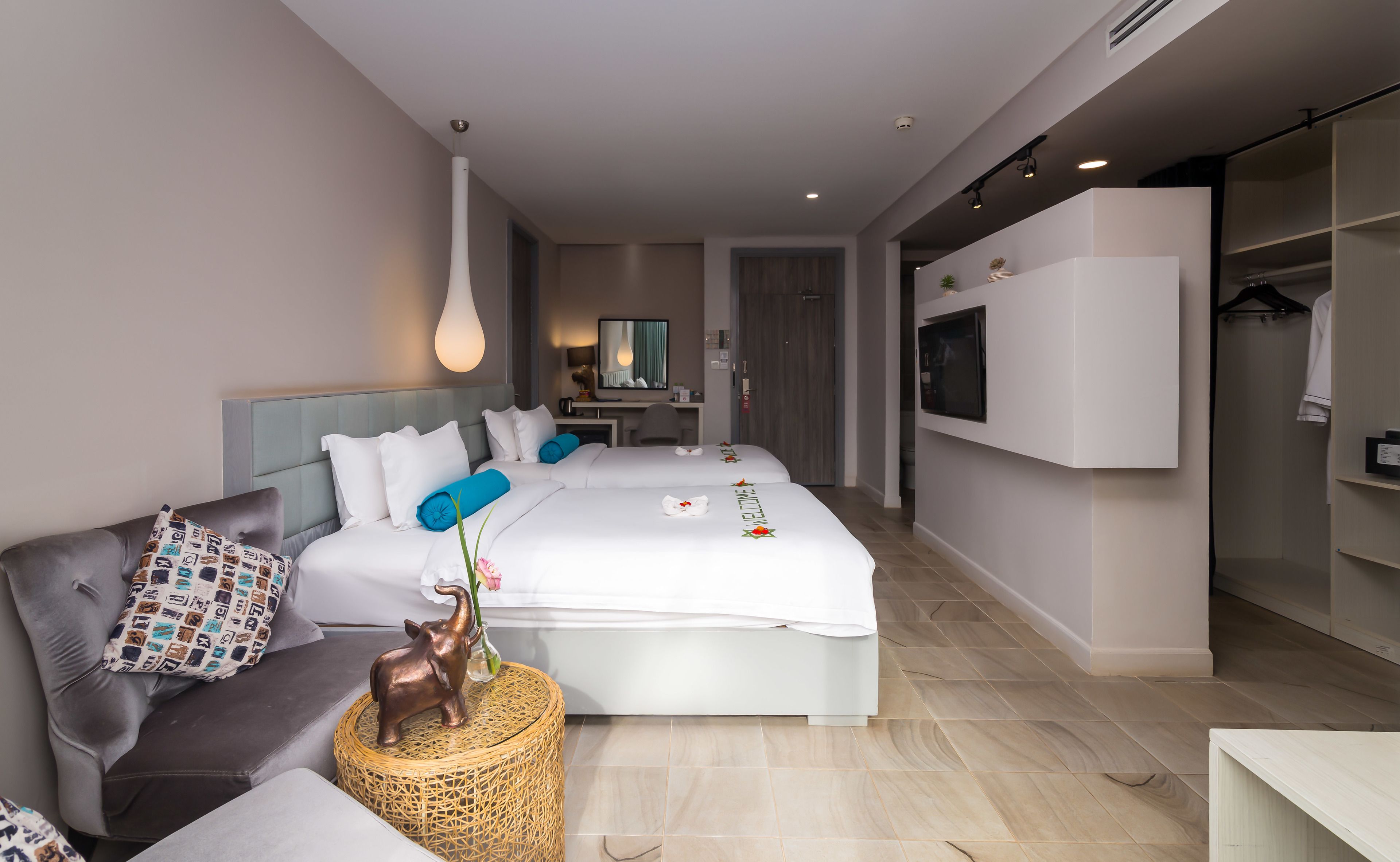 superior twin room | 1 bedroom, egyptian cotton sheets, premium bedding, pillow-top beds