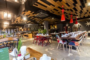 Breakfast served - Damrei Angkor Hotel (Siem Reap)