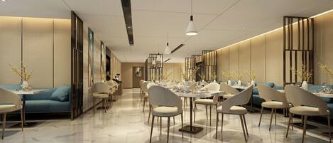 Bữa sáng tự phục vụ hàng ngày (38 CNY/mỗi người)