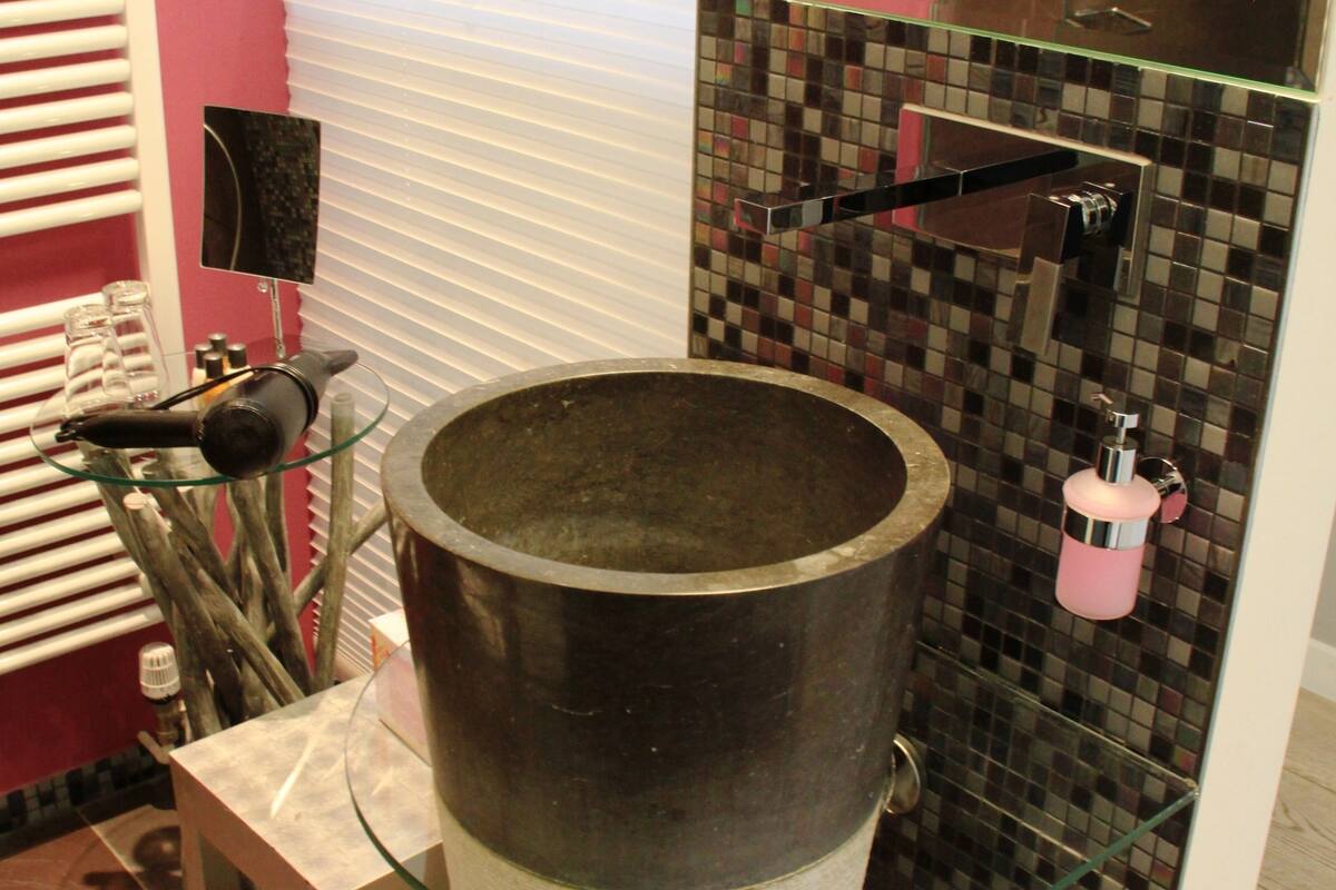 design double room | bathroom sink