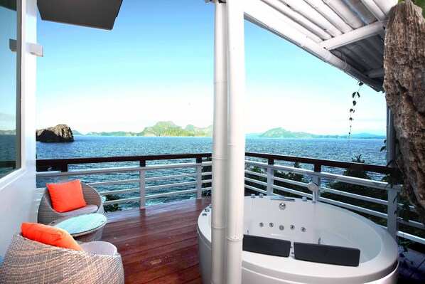 Vue depuis le balcon