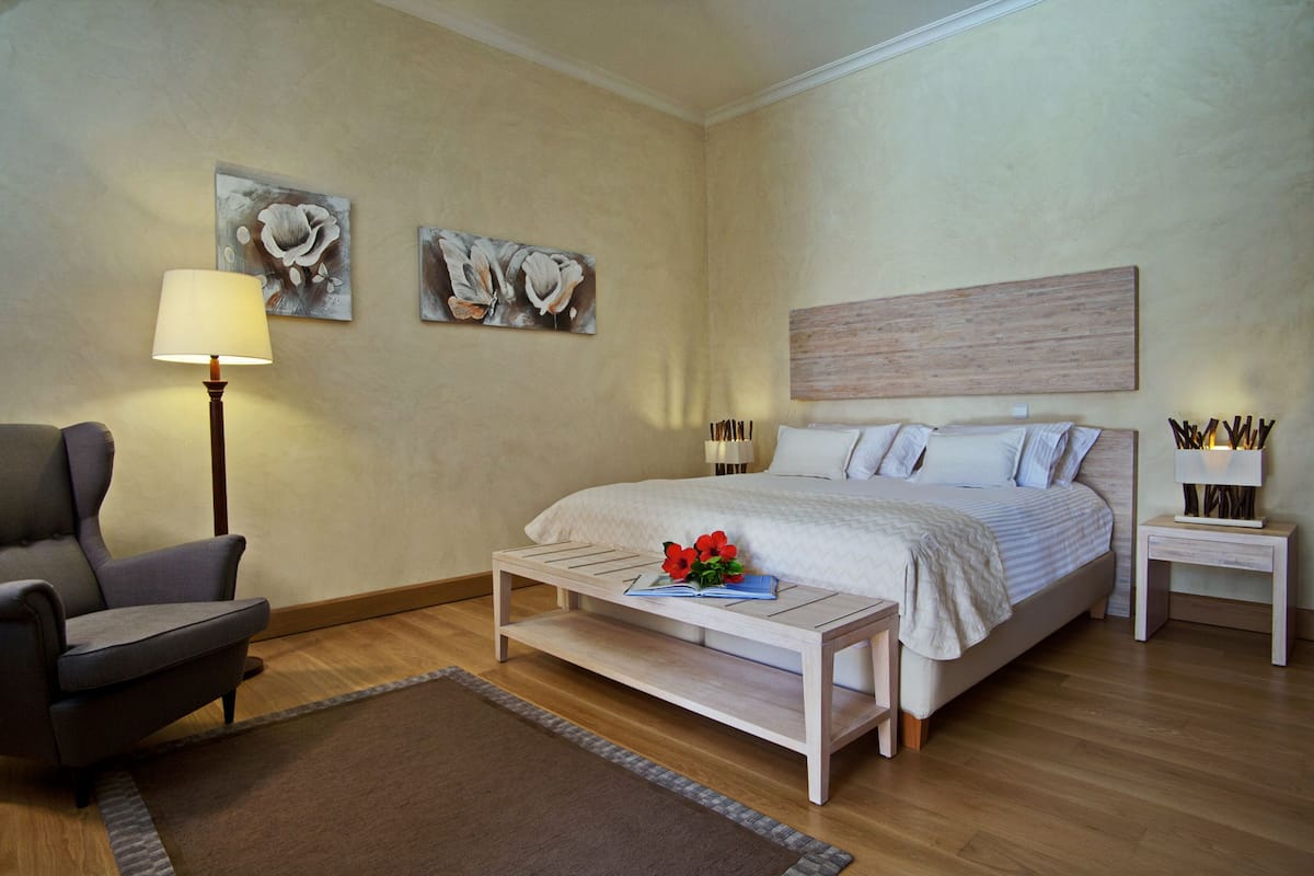 Suite (Athena) | 1 kamar tidur, seprai katun Mesir, seprai premium, dan busa memori