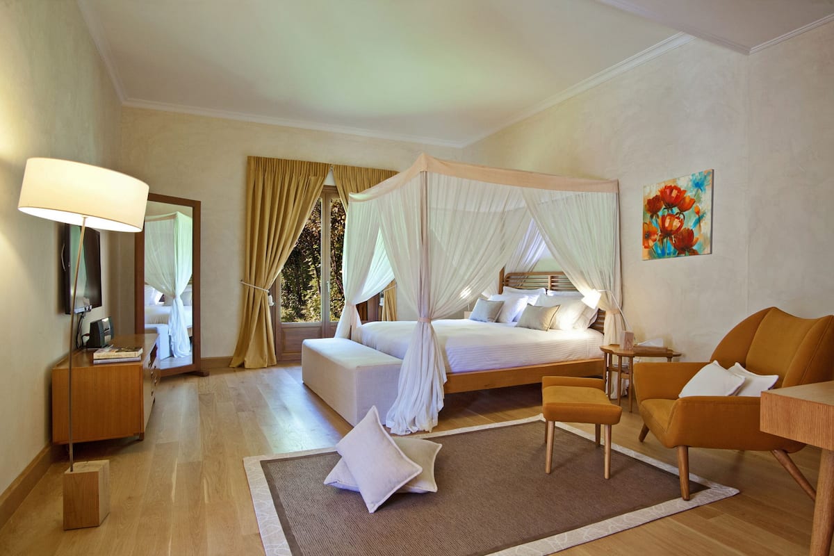 1 kamar tidur, seprai katun Mesir, seprai premium, dan busa memori