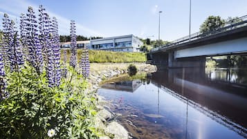 ด้านหน้าที่พัก