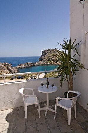 Balcony - St. Paul’s Bay View Suites (Rhodes)