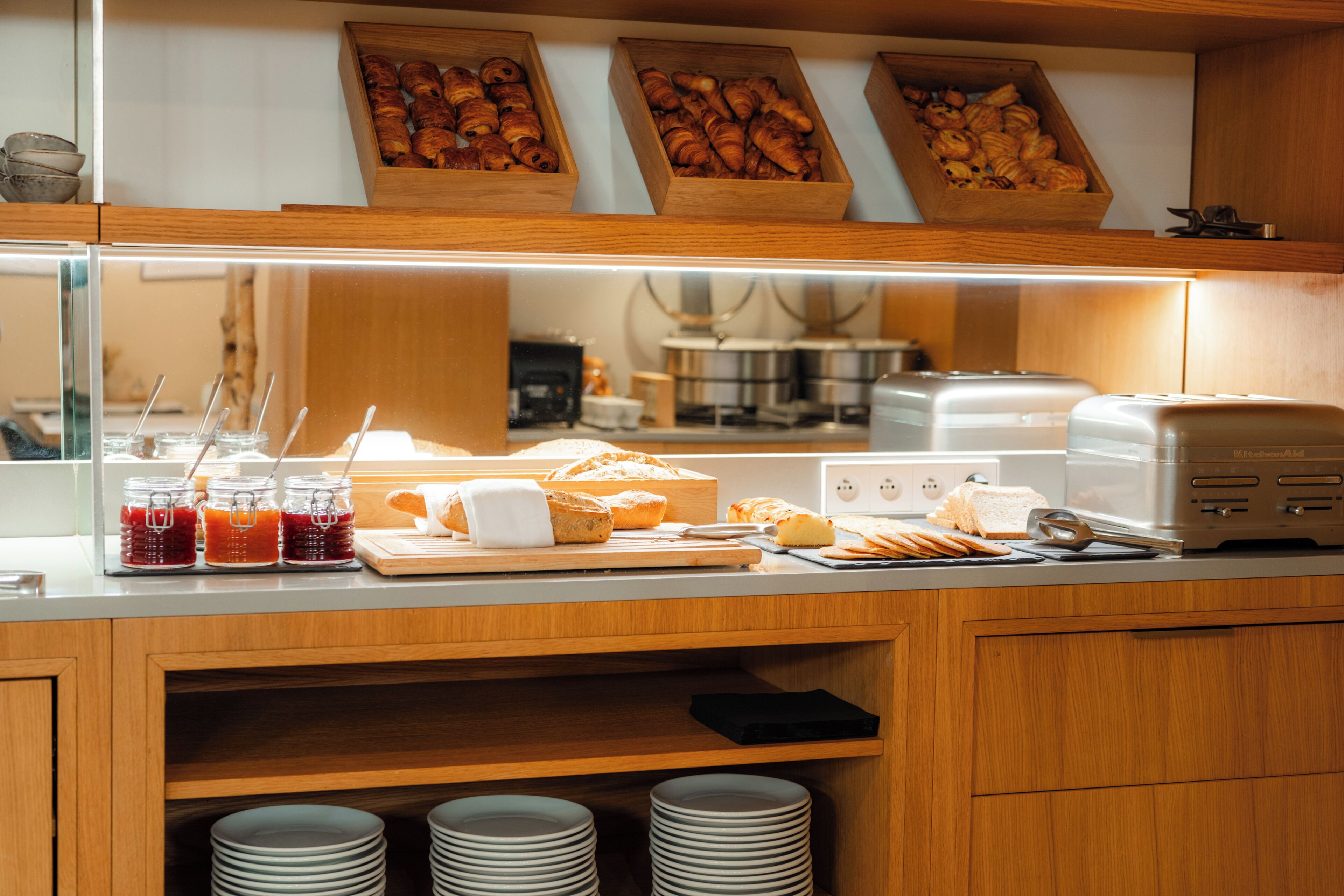 Desayuno continental todos los días (con cargo)