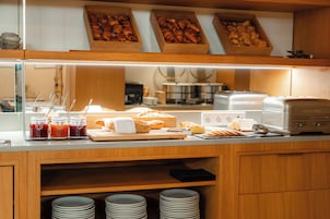 Daily continental breakfast for a fee
