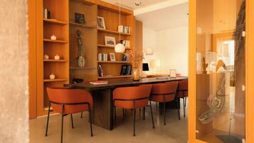 Lobby sitting area