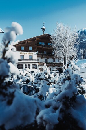 Fassade der Unterkunft