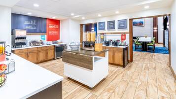 Frokostbuffé er inkludert hver dag