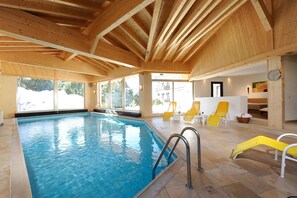 Indoor pool, outdoor pool