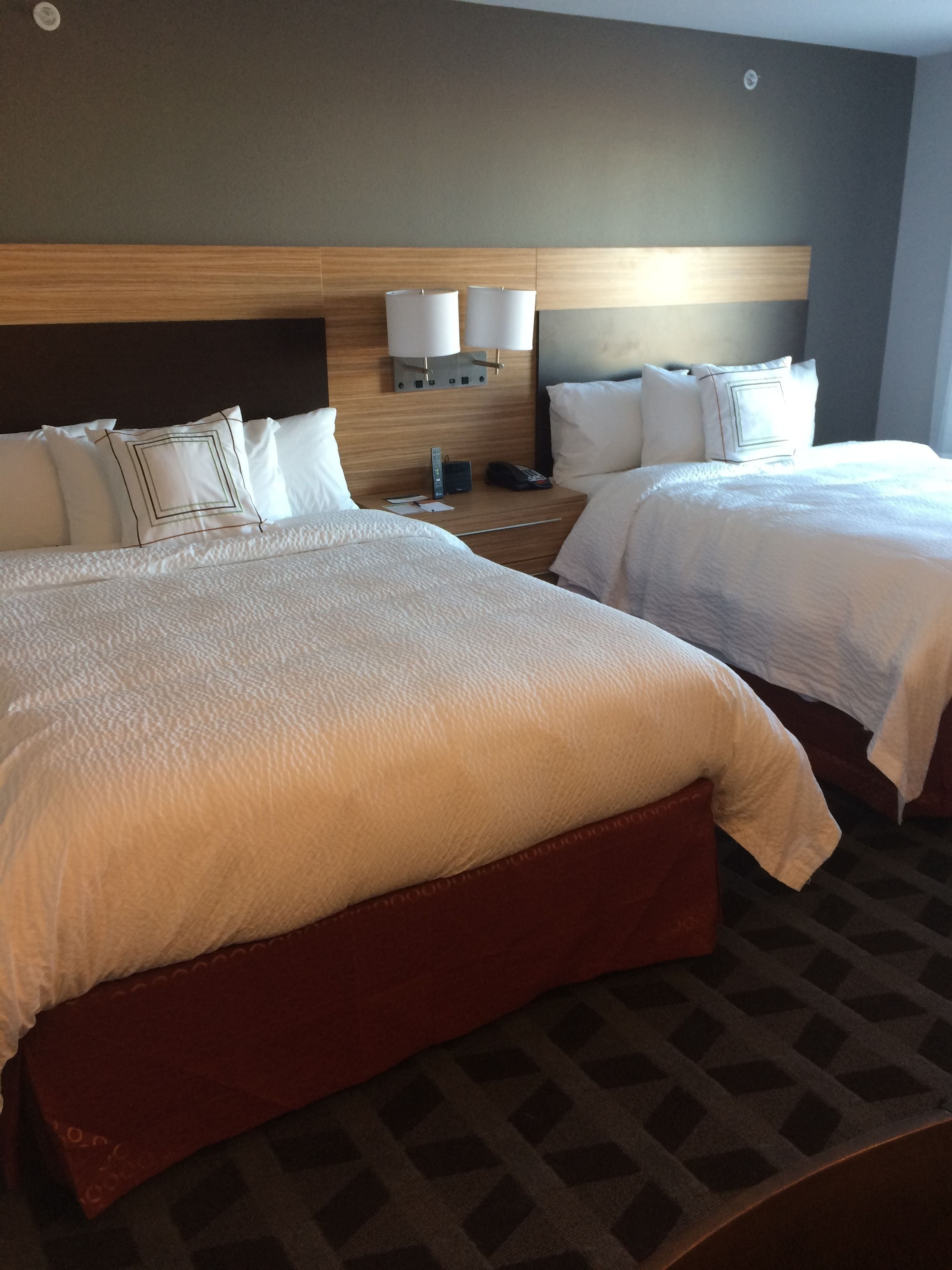 studio, 2 queen beds | in-room safe, desk, laptop workspace, iron/ironing board