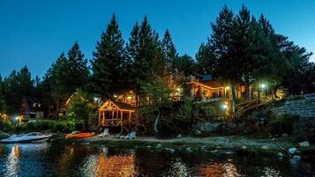 Front of property - evening/night