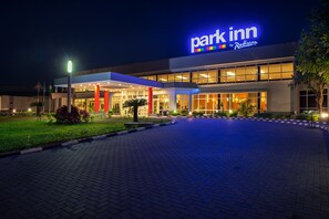 Front of property - evening/night