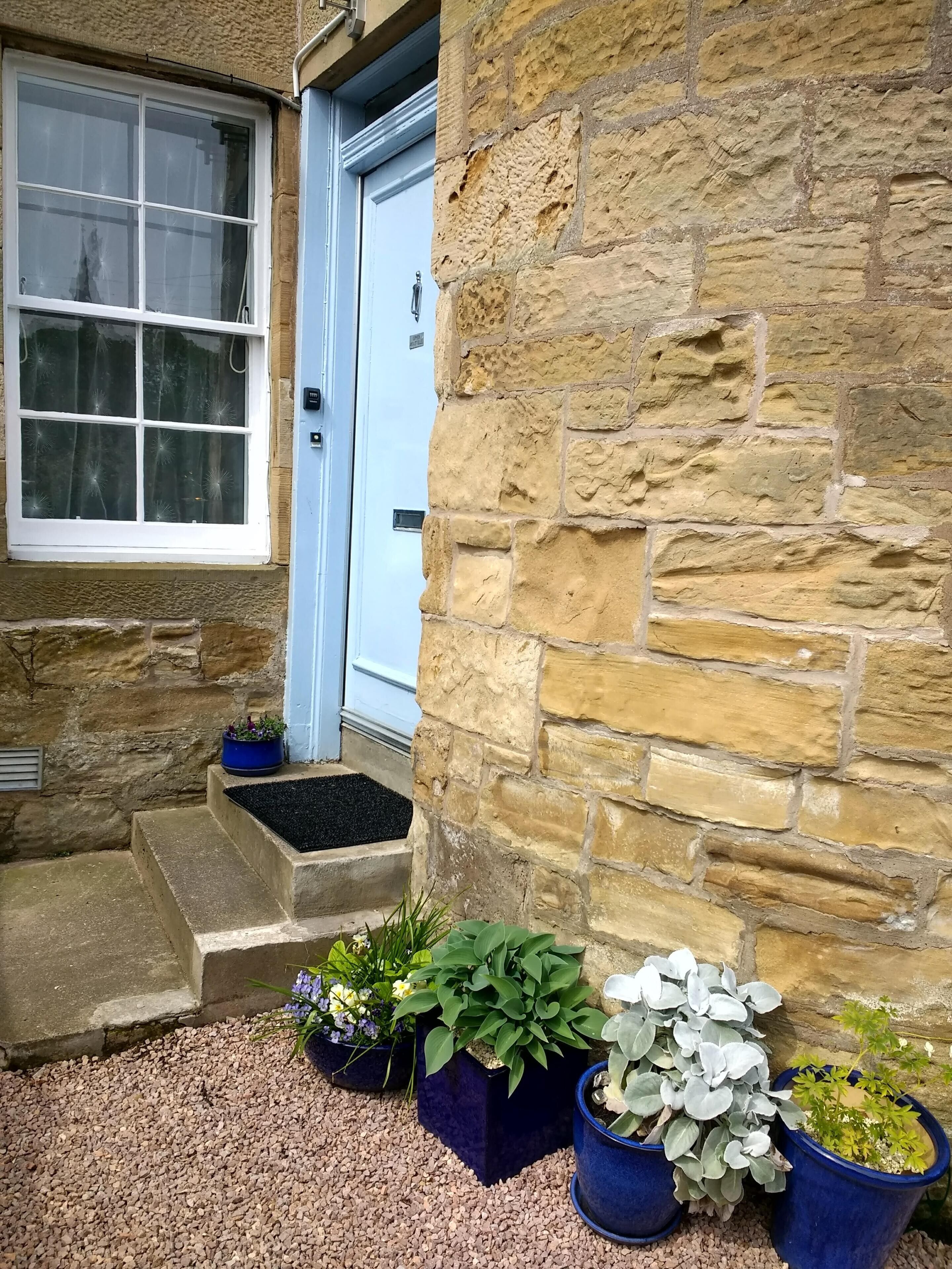 Fachada de la propiedad