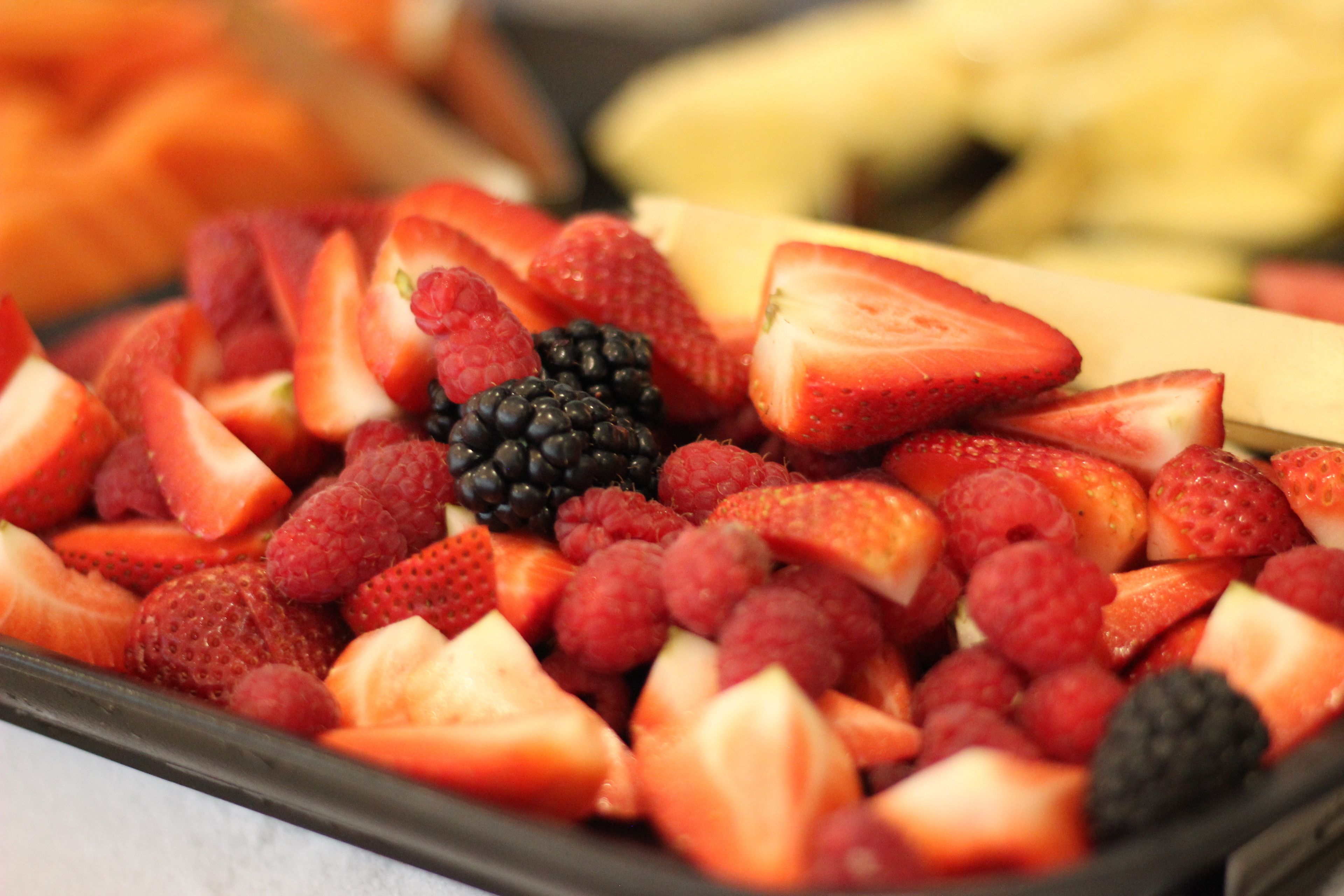 Daily buffet breakfast for a fee