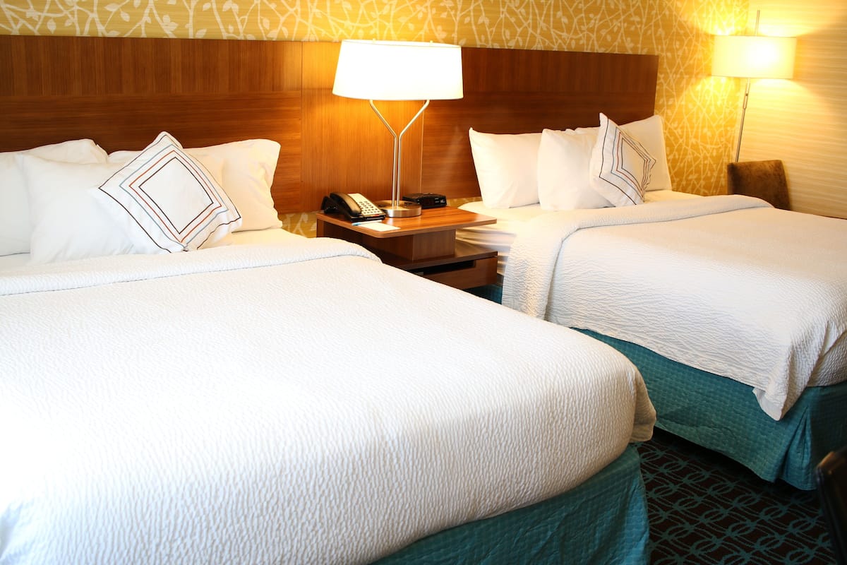 in-room safe, desk, laptop workspace, iron/ironing board