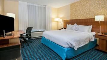 Caja de seguridad en la habitación y escritorio