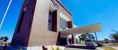 Façade de l’hébergement