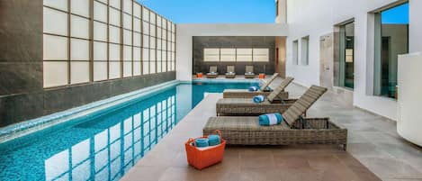 Seasonal outdoor pool
