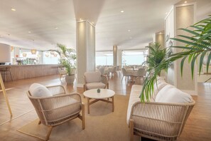 Sitteområde i lobbyen