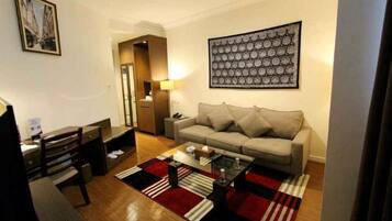Executive Suite | Living area | LED TV