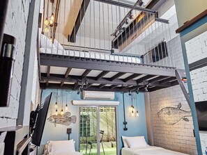 Family Duplex, Garden view