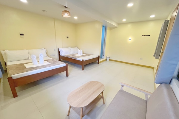 Ropa de cama de alta calidad, wifi gratis y ropa de cama