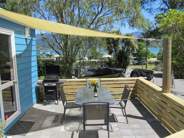 The Bay View Apartment | Terrace/patio - Anakiwa 401 (Anakiwa)