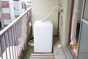 Apartment (301, see email for self check in) | Balcony - Takano Apartment (Tokyo)