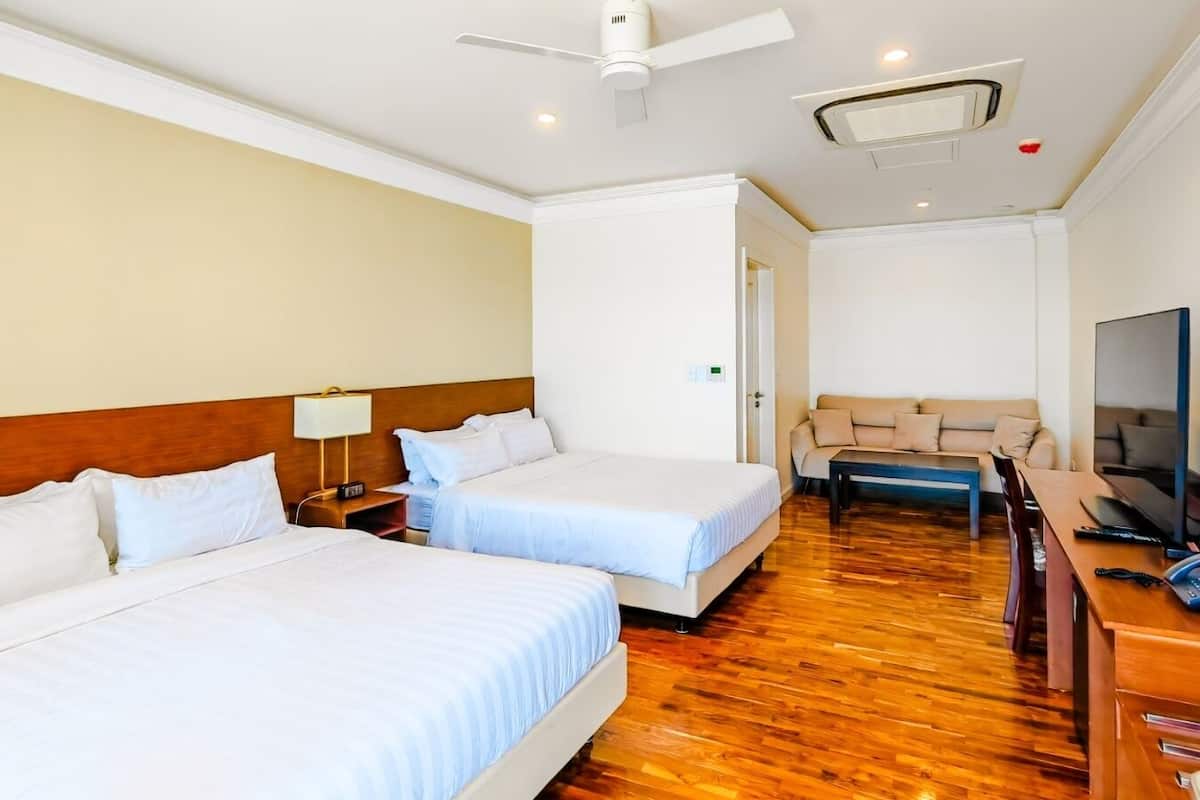 Superior Deluxe Room, 2 Queen Beds, Non Smoking, Beach View