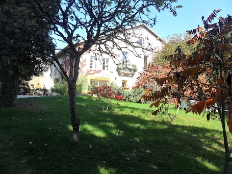 Udsigt fra overnatningsstedet