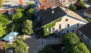 Fassade der Unterkunft