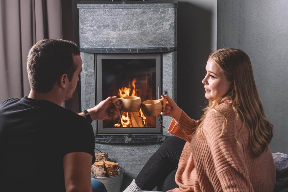 Standard with Sauna and Fireplace | 1 bedroom, soundproofing, free WiFi, bed sheets