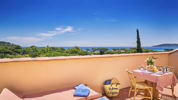 Suite, Terrace, Sea View | Terrace/patio