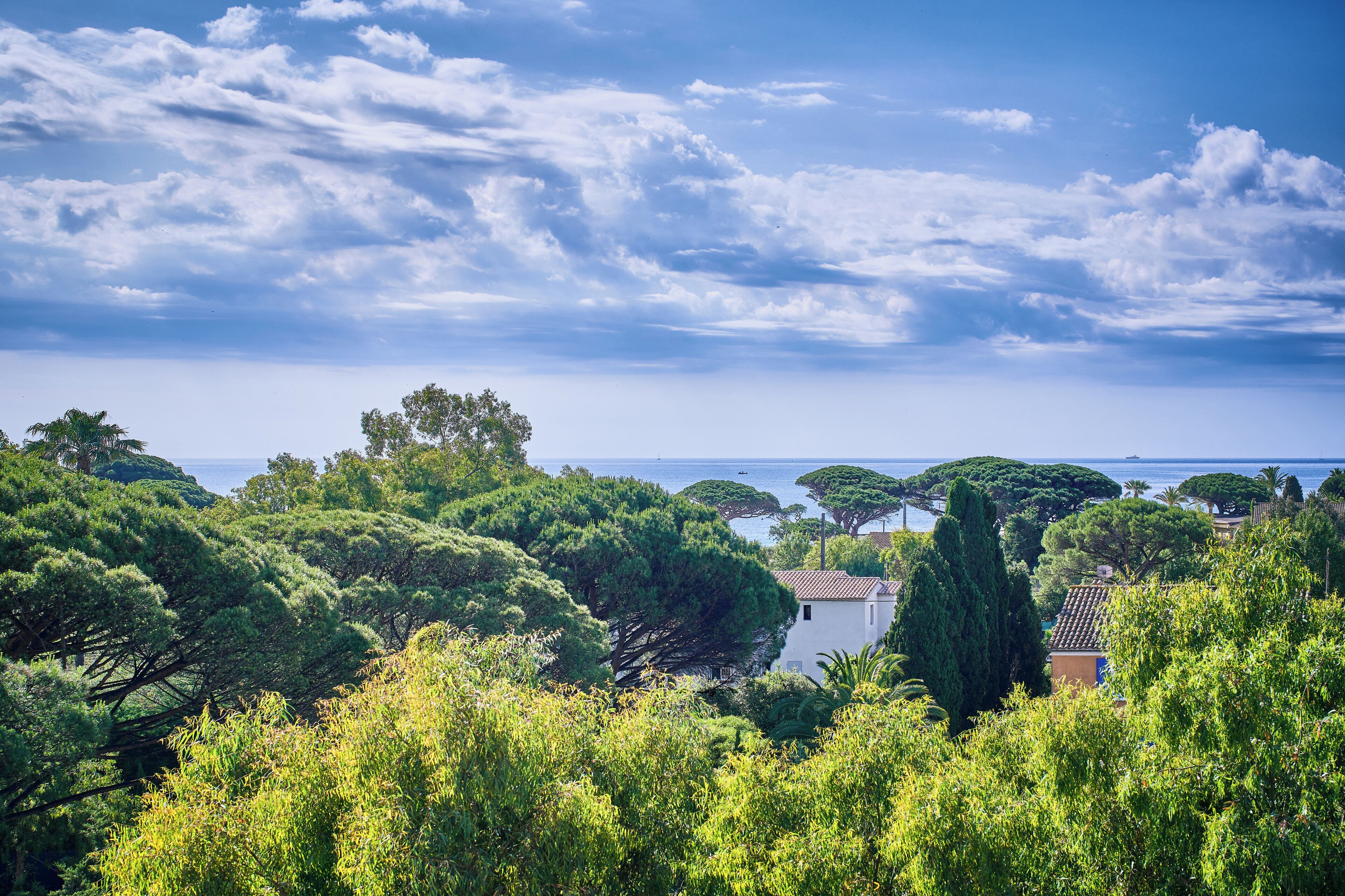 double room, 1 queen bed, balcony, sea view | view from room