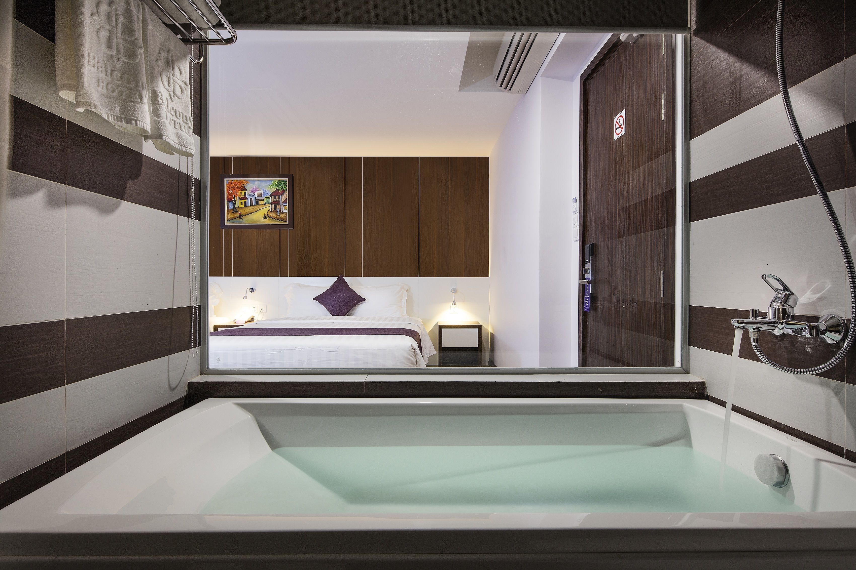 king family suit, balcony, ocean view | bathroom | free toiletries, hair dryer, bathrobes, slippers