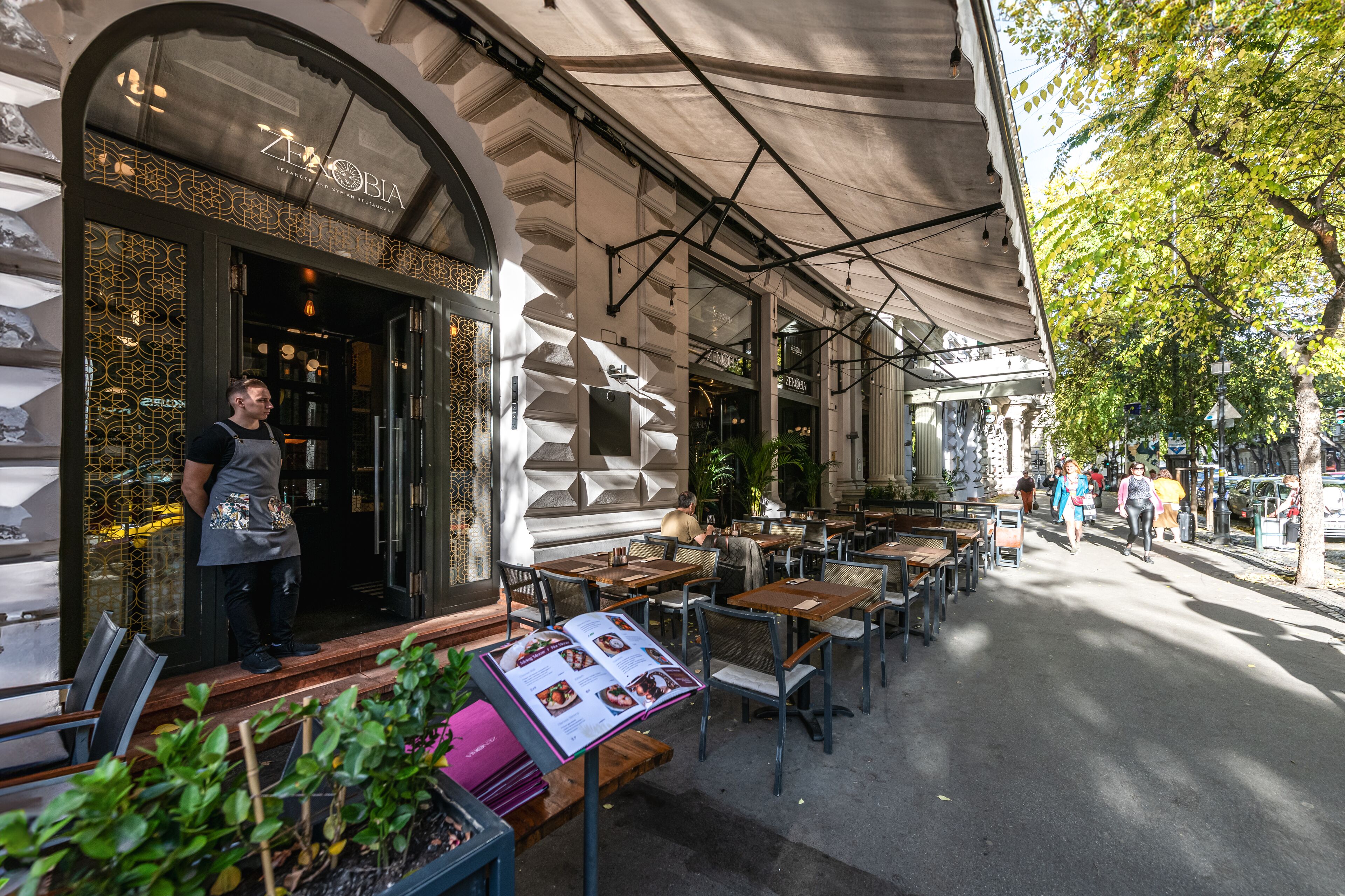 lunch and dinner served, middle eastern cuisine