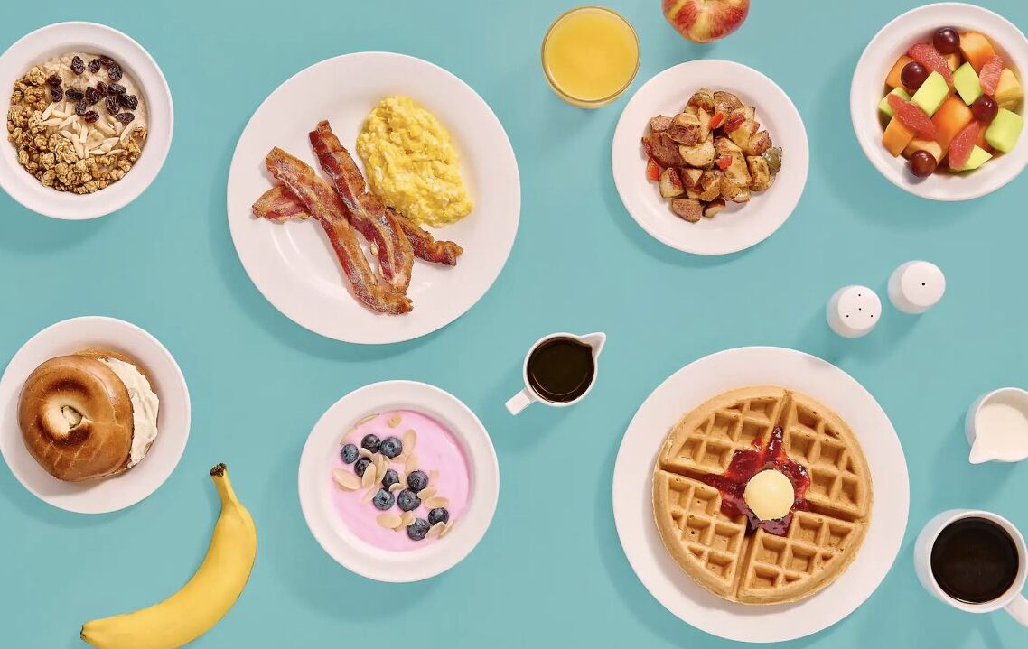 free daily full breakfast