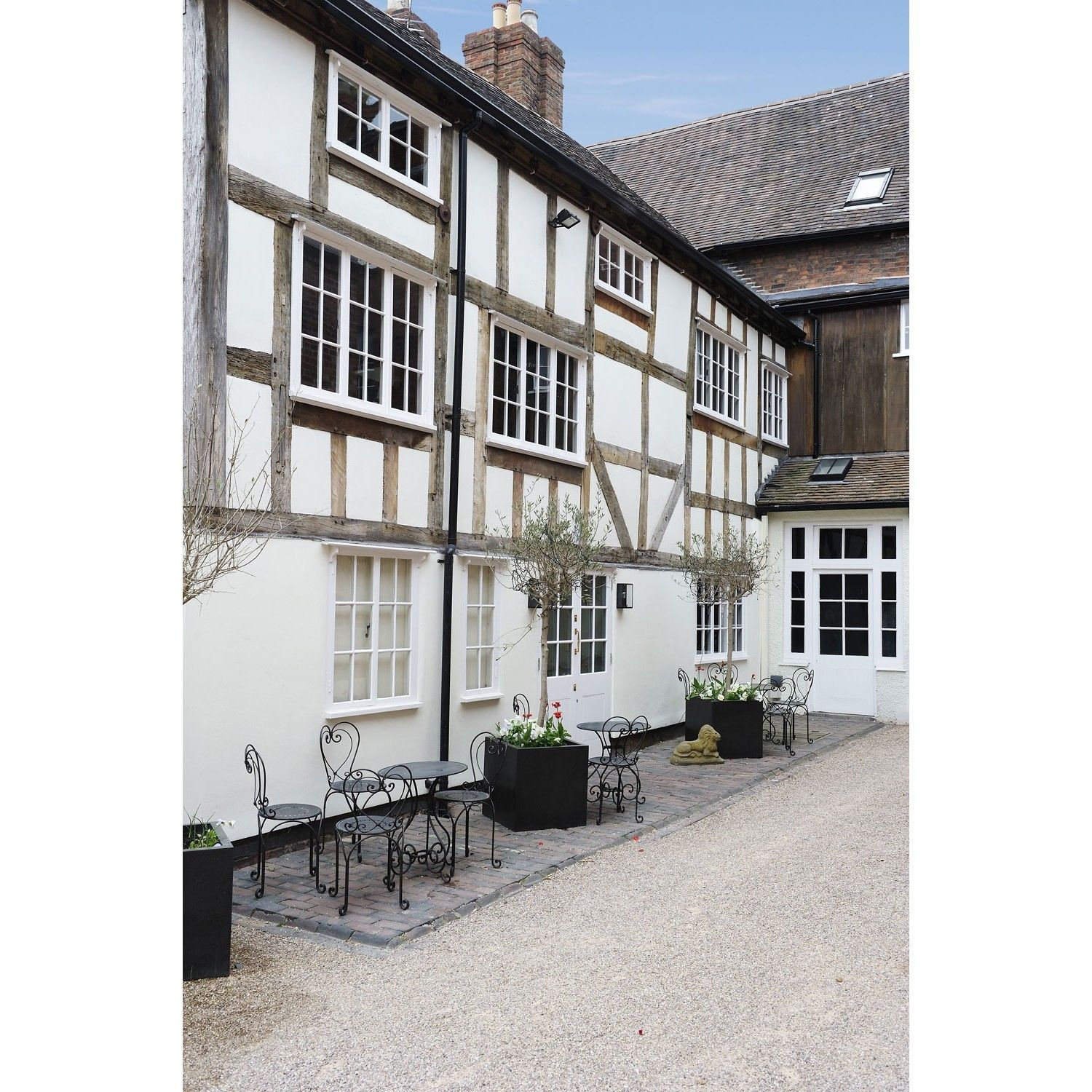 Majoituspaikan julkisivu